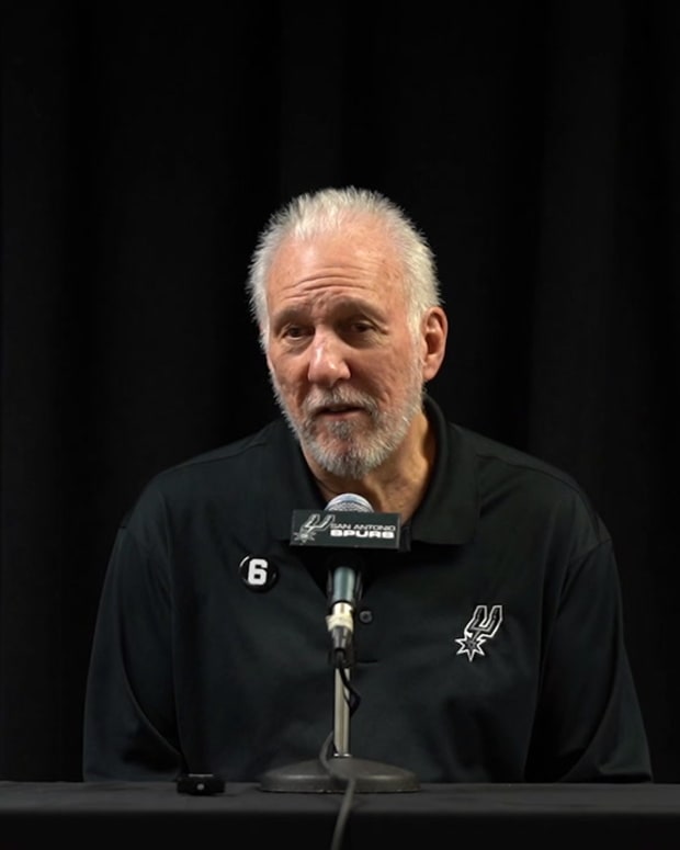 Gregg Popovich Thunder vs Spurs Preseason Post-Game (Oct. 13)